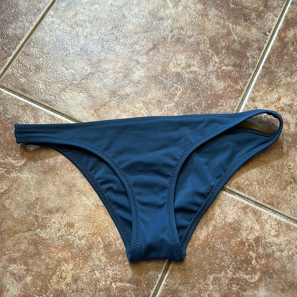 NWOT Made by Dawn :) Navy Blue Bikini Bottoms Medium Z439
